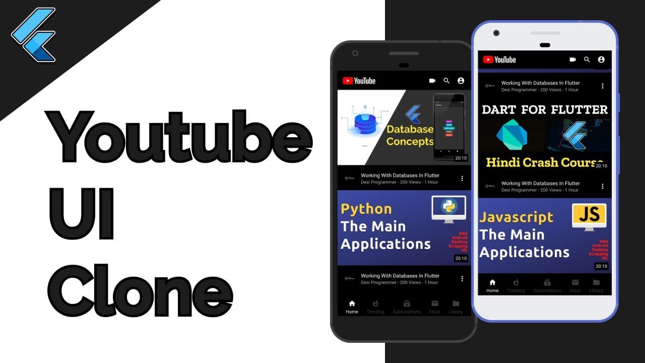 Build a Youtube Clone : Full Stack Flutter , FIrebase Riverpod